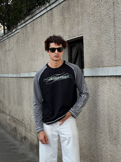 Fivethread Reglan sleeve Full sleeve Black