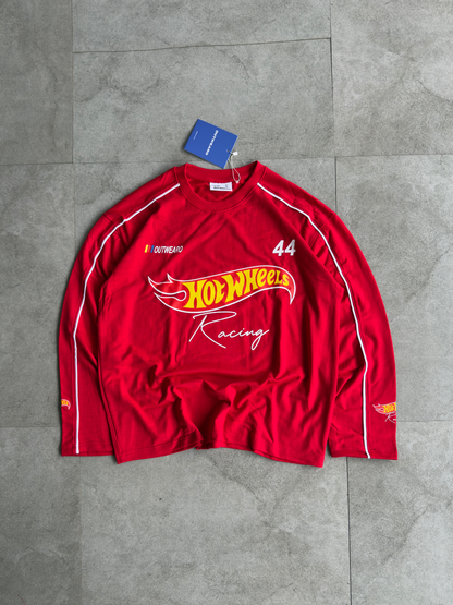 Hotwheels Piping Full sleeve RED