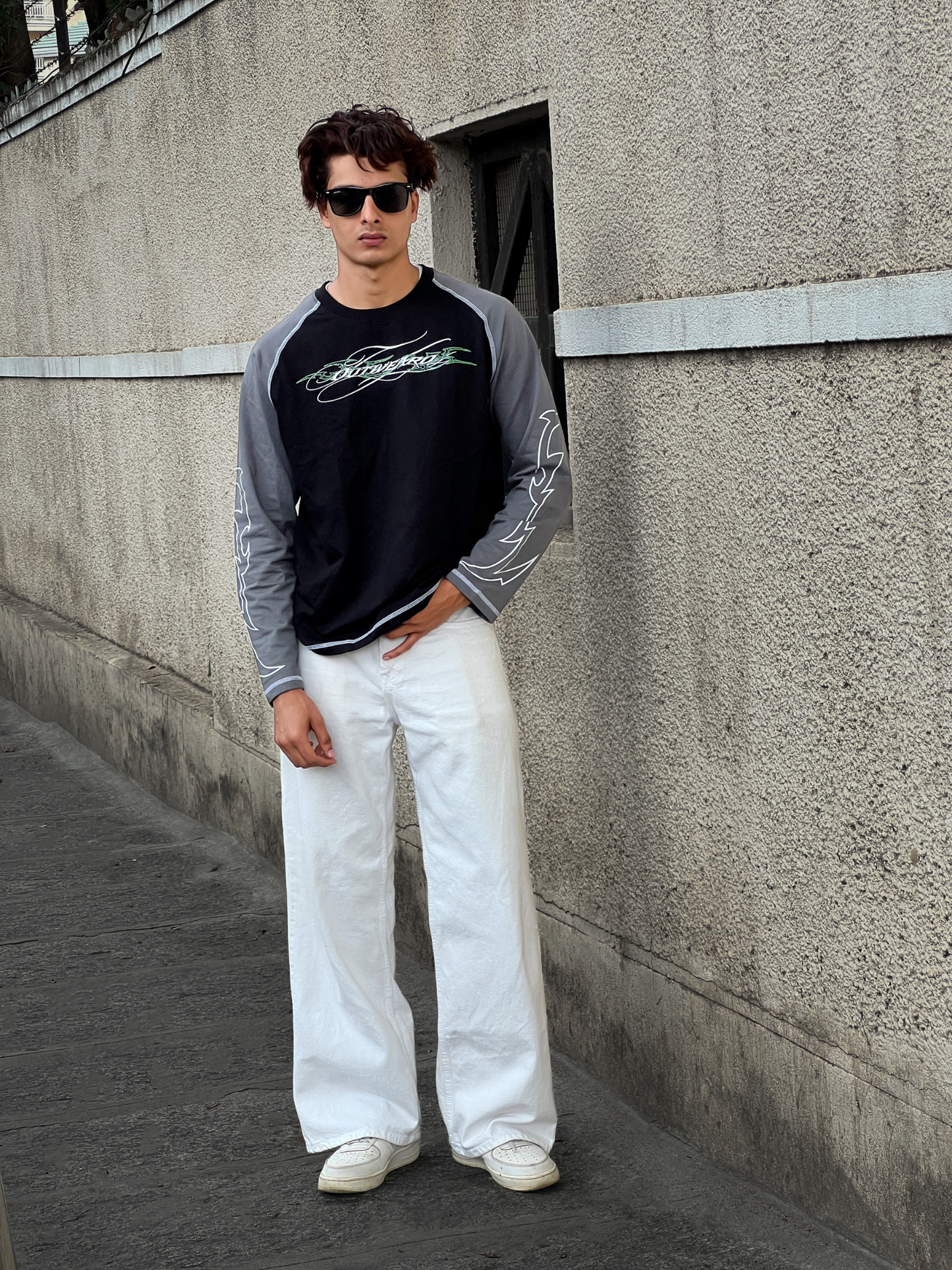 Fivethread Reglan sleeve Full sleeve Black