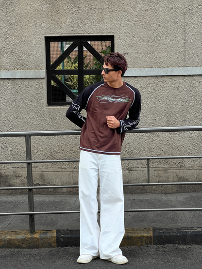 Fivethread Reglan sleeve Full sleeve brown