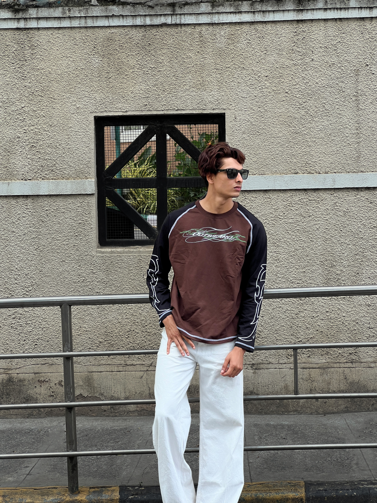 Fivethread Reglan sleeve Full sleeve brown