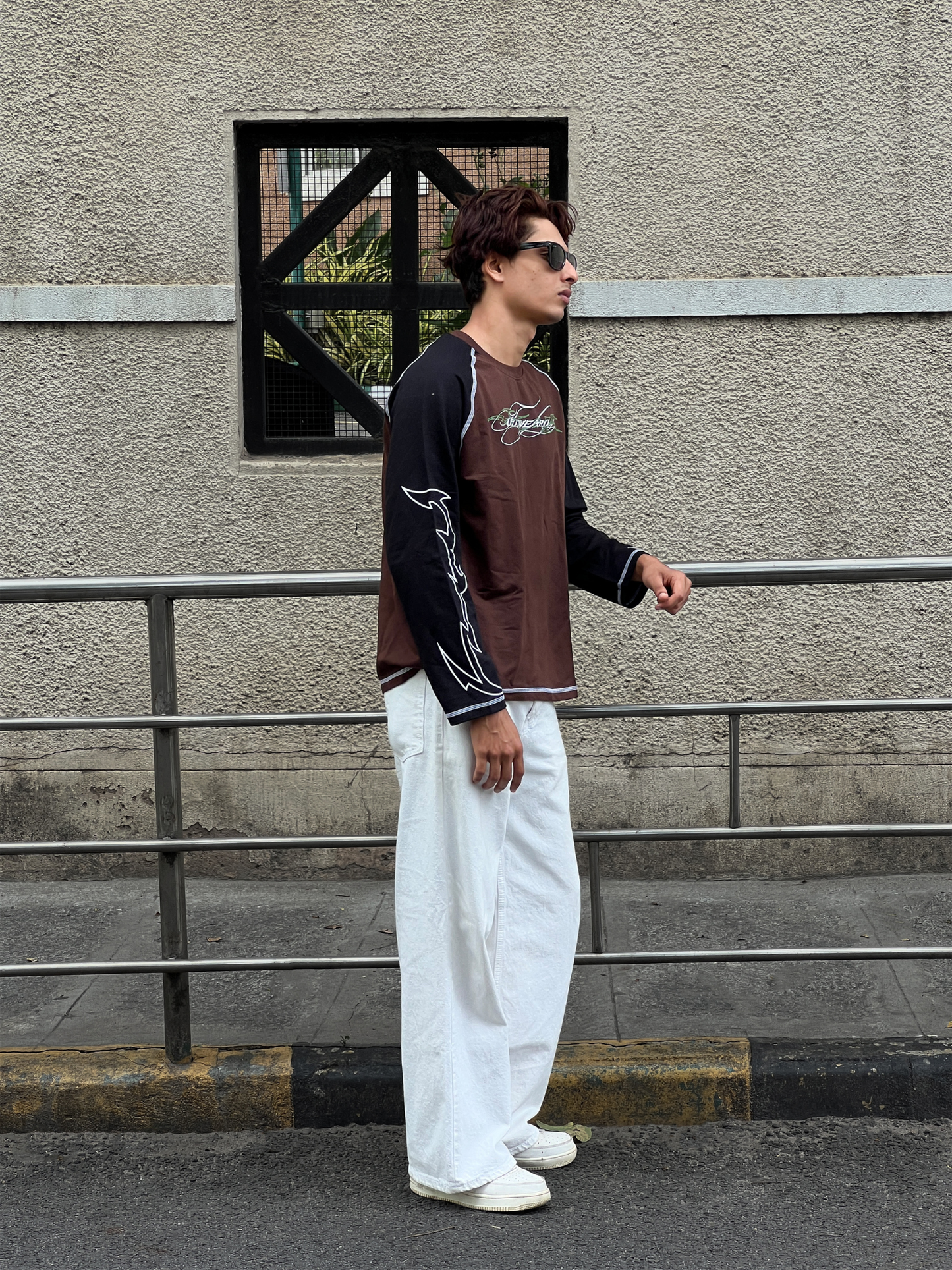 Fivethread Reglan sleeve Full sleeve brown