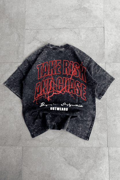 Oversized acid wash Vintage Boxing Tshirt Mohammed ali - outwearo