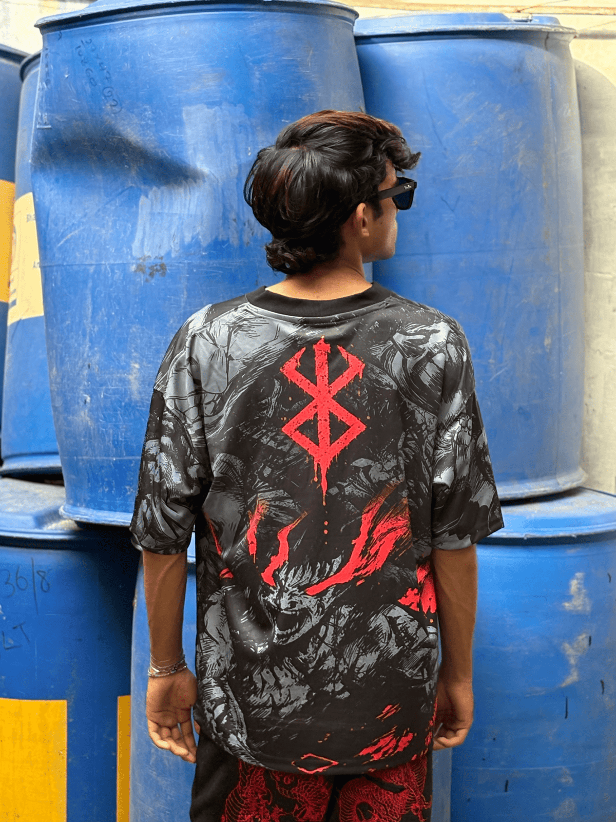 Oversized Anime Jersey GUTZ (Berserk) - outwearo