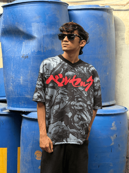 Oversized Anime Jersey GUTZ (Berserk) - outwearo