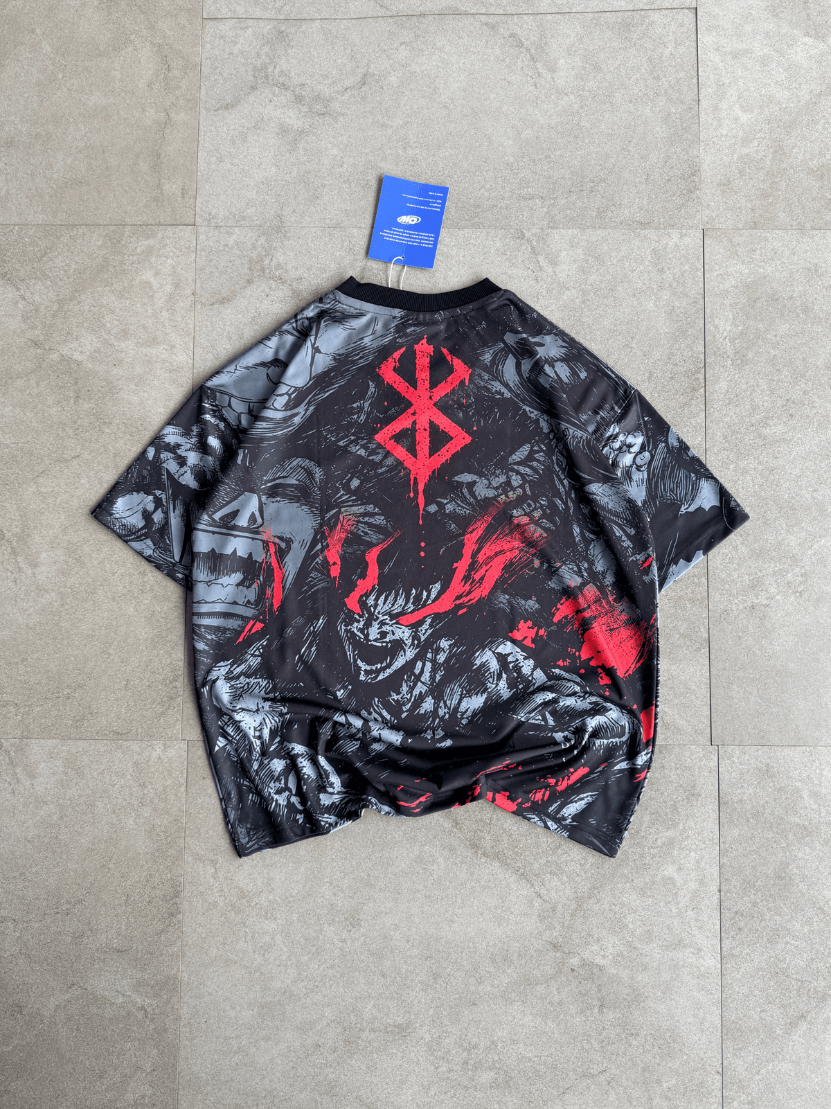 Oversized Anime Jersey GUTZ (Berserk) - outwearo