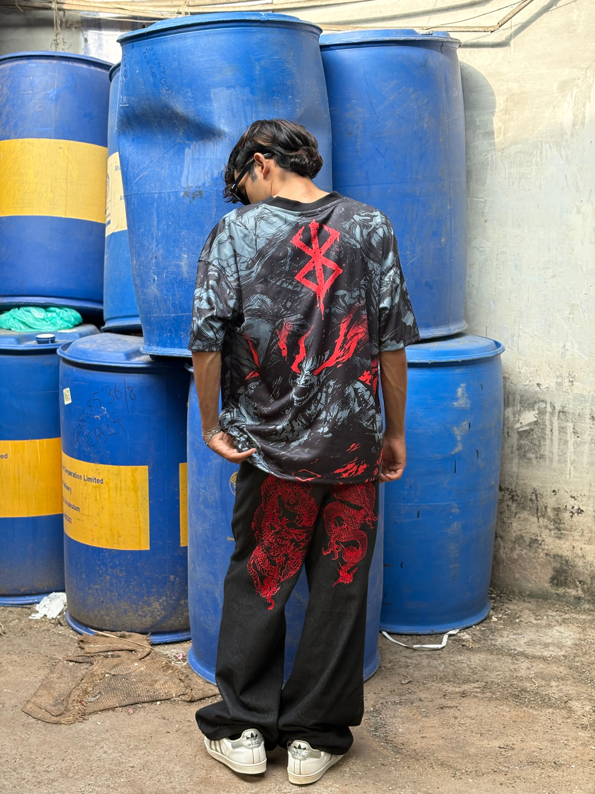 Oversized Anime Jersey GUTZ (Berserk) - outwearo