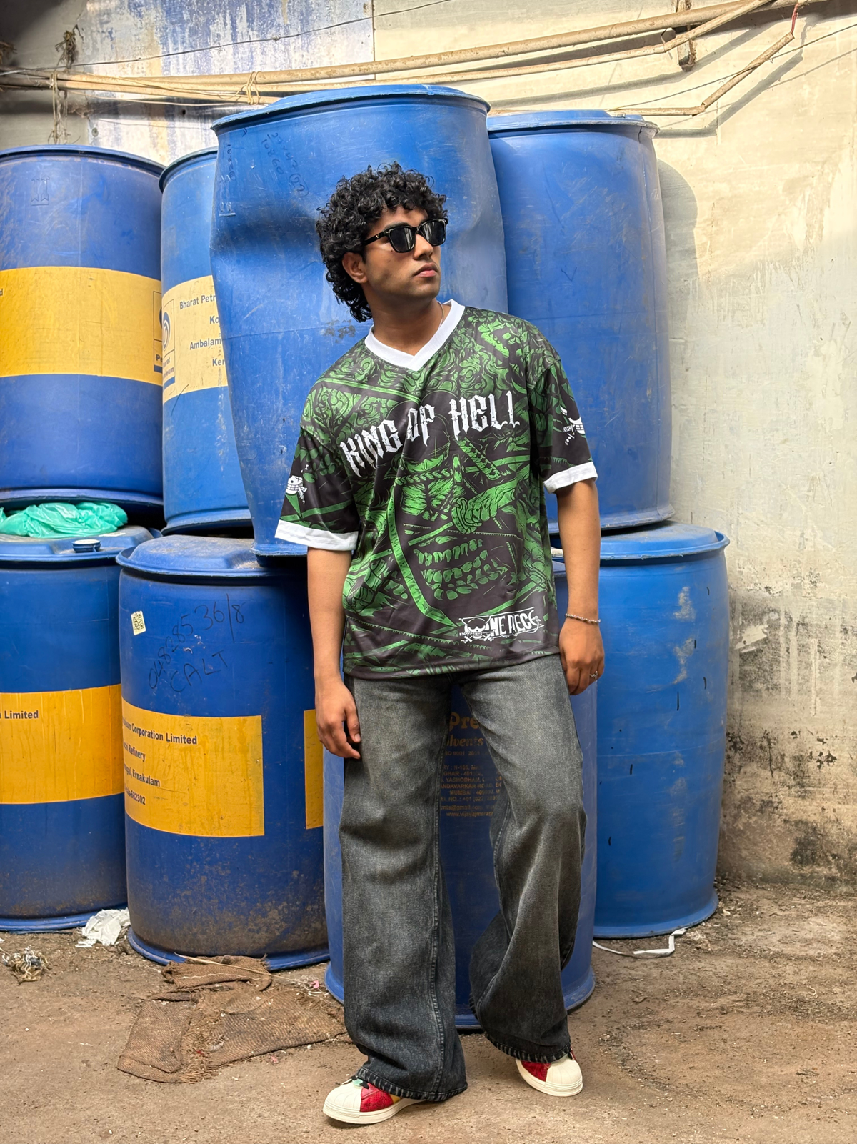 Oversized Anime Jersey ZORO - outwearo