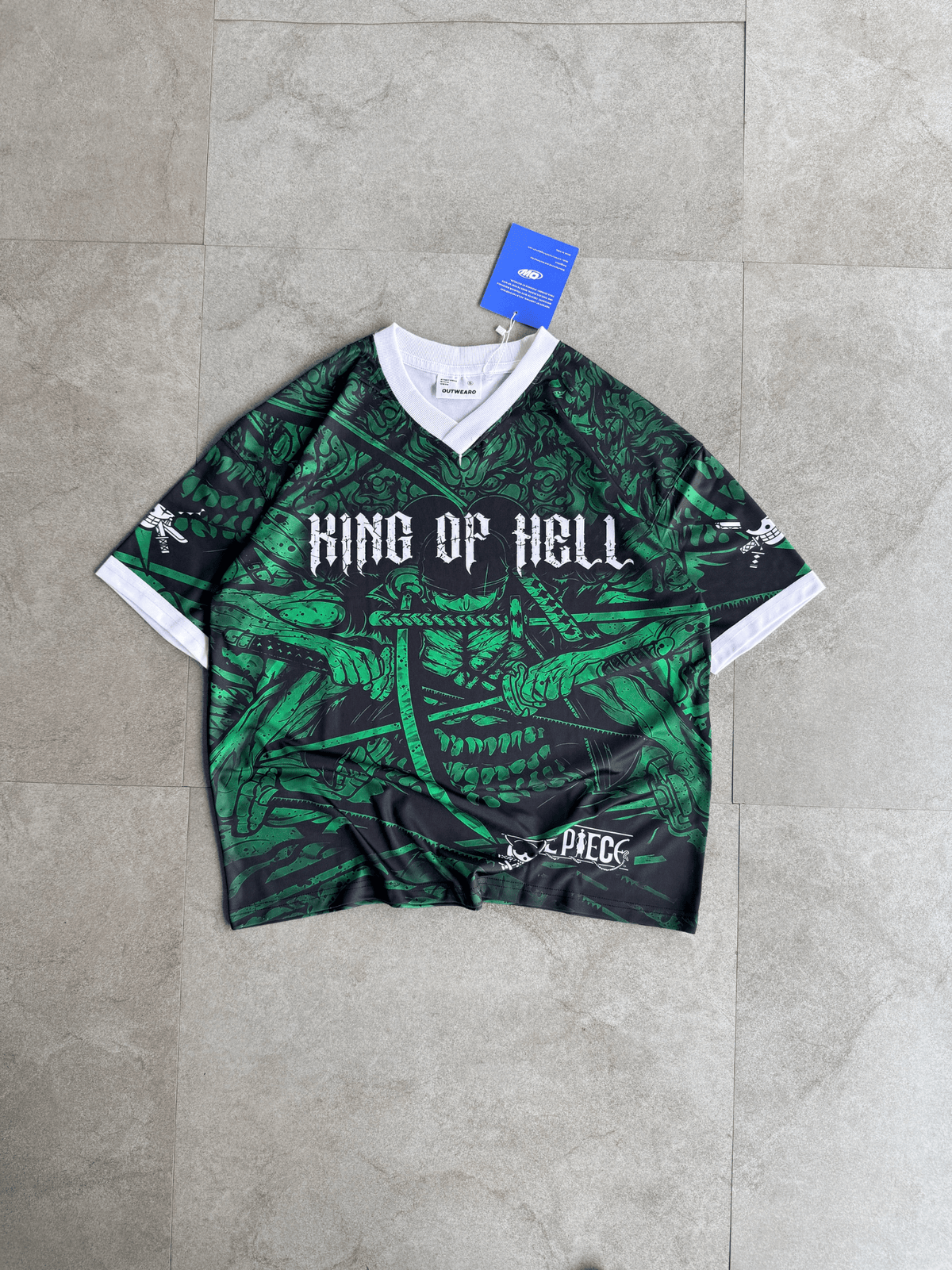 Oversized Anime Jersey ZORO - outwearo