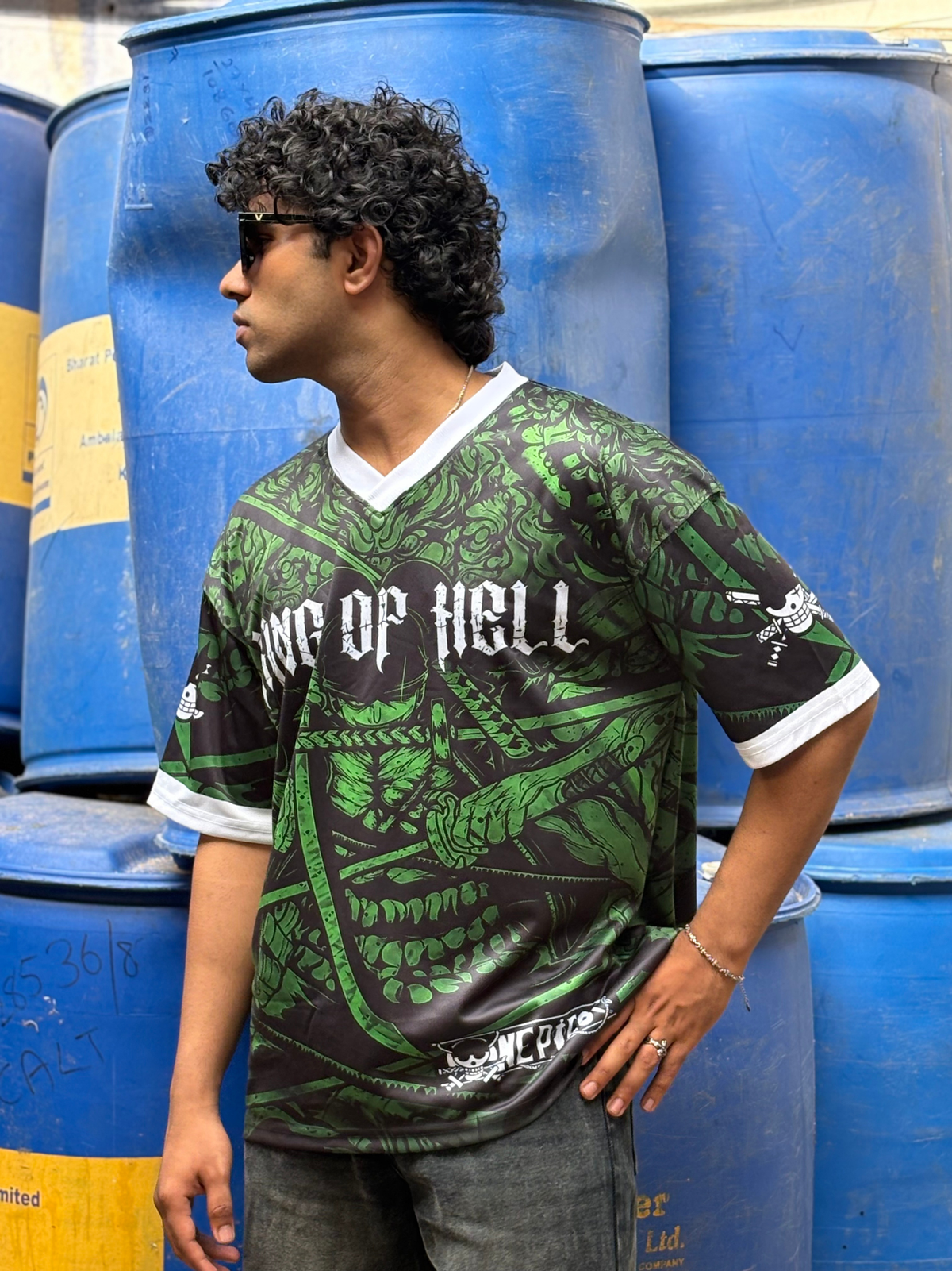 Oversized Anime Jersey ZORO - outwearo