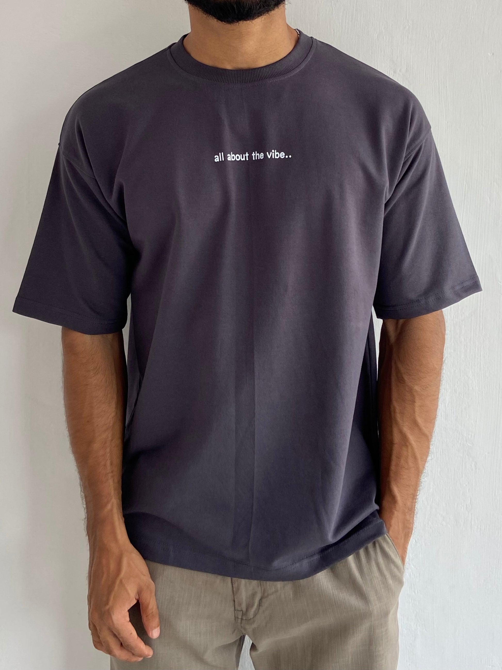 Fivesleeve Standard Tshirt Dark Grey - outwearo