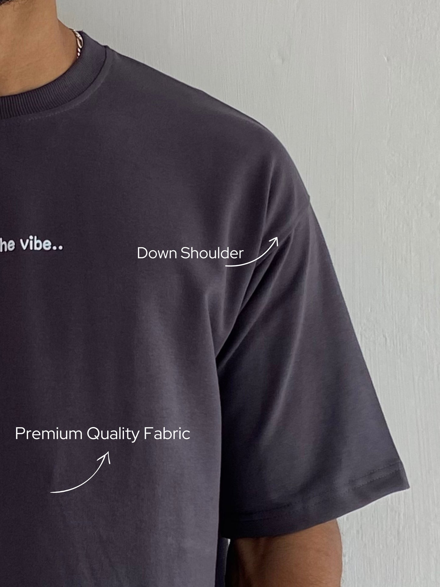 Fivesleeve Standard Tshirt Dark Grey - outwearo