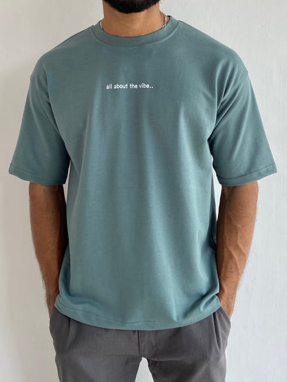 FIvesleeve Standard Tshirt Pista Green - outwearo